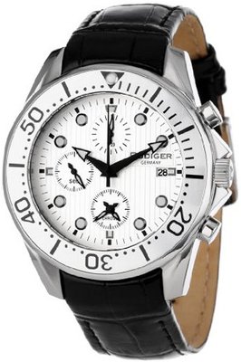 Rudiger R2001-04-001.1L Chemnitz Silver Dial Chronograph