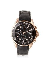 Rudiger R2001-09-007L Chemnitz Rose and Black Chronograph