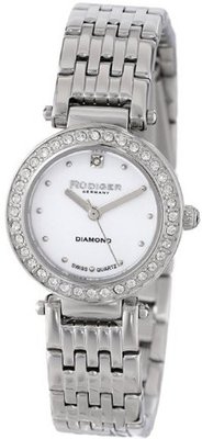 Rudiger R2500-04-009 Essen Round Stainless Steel Diamond Accent