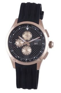 Rudiger R4000-09-007 Zwickau Multi-Function Black Dial Tachymeter