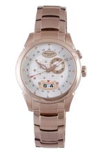 Rudiger R6000-09-001B Konstanz Rose Gold IP Stainless Steel Silver Dial Big Date