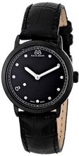 88 Rue du Rhone 87WA120001 Analog Display Swiss Quartz Black