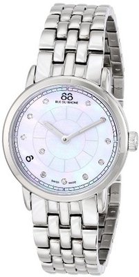 88 Rue du Rhone 87WA120005 Analog Display Swiss Quartz Silver