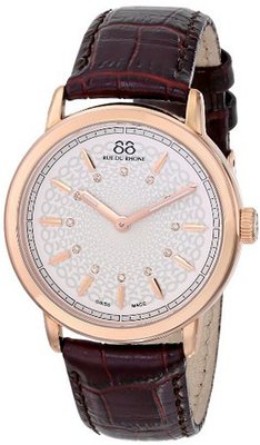 88 Rue du Rhone 87WA120015 Analog Display Swiss Quartz Brown