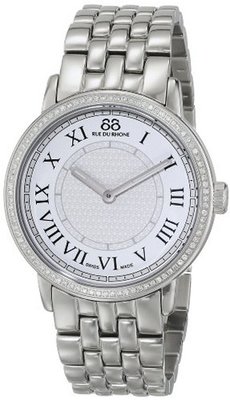 88 Rue du Rhone 87WA120024 Analog Display Swiss Quartz White