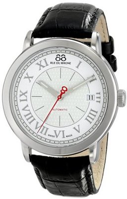 88 Rue du Rhone 87WA120033 Analog Display Swiss Automatic Silver