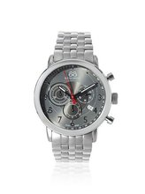 88 Rue Du Rhone 87WA120055 Silver/Black Stainless Steel