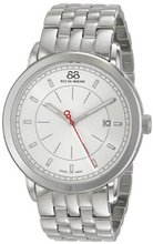 88 Rue du Rhone 87WA120064 Analog Display Swiss Quartz Silver