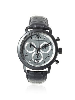 88 Rue Du Rhone 87WA130021 Black/Dark Grey Stainless Steel and Matte Black PVD
