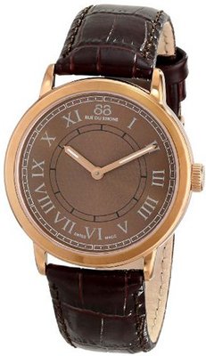88 Rue du Rhone Unisex 87WA120016 Analog Display Swiss Quartz Brown