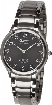 Ruhla Gardé Germany Elegance GR90298 Wrist for Him Titanium Case