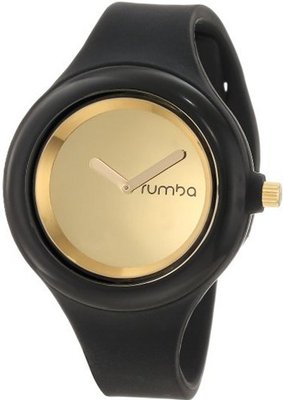 RumbaTime 11965 Jane Lights Out Gold Modern Stylish Analog