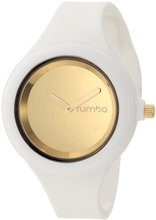 RumbaTime 11996 Jane Snow Patrol Gold Modern Stylish Analog