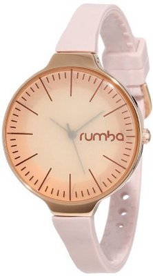 RumbaTime 12405 Orchard 35MM Rose Gold Rose Smoke Stylish-Modern Analog