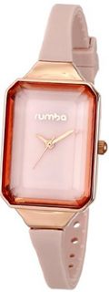 RumbaTime 17752 Union Gem Analog Display Japanese Quartz Pink