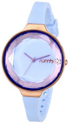 RumbaTime 17783 Orchard Gem Analog Display Japanese Quartz Blue