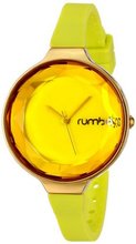 RumbaTime 17813 Orchard Gem Analog Display Japanese Quartz Yellow