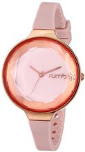 RumbaTime 19145 Orchard Gem Analog Display Japanese Quartz Beige