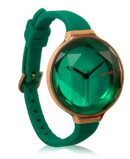 RumbaTime 817466015635 Orchard Gem Emerald Stylish Analog