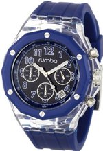 RumbaTime Mercer Denim 45mm Black Dial