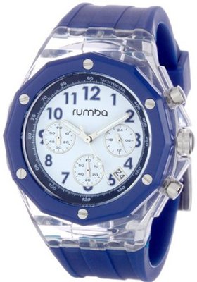 RumbaTime Mercer Denim 45mm White Dial