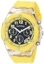 RumbaTime Mercer Lemon Drop 45mm Black Dial