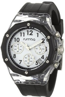 RumbaTime Mercer Lights Out 40mm White Dial