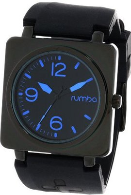 RumbaTime Unisex 11828 Hudson Electric Wave Modern Stylish Analog