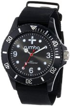 RumbaTime Unisex 11903 Perry Go 42MM Lights Out Modern Stylish Analog