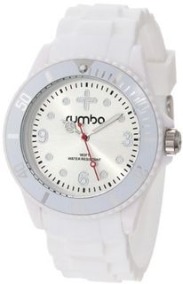 RumbaTime Unisex 12511 Perry Silicone 42MM Snow Patrol Modern Stylish Analog