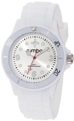 RumbaTime Unisex 12597 Perry Silicone 38MM Snow Patrol Modern Stylish Analog