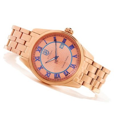 S. COIFMAN MEN'S SWISS MADE ROSETONE DESIGNER WATCH