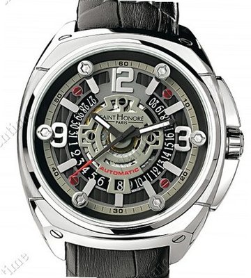 Saint Honoré Paris Gents Haussman Magnum Automatic Open dial
