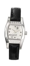 Saint Honore 721055 1AFDN Monceau Tonneau Diamond Black Patent Leather