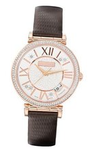 Saint Honore 766012 8PARDR Opera Rose Gold PVD Pavet Diamond Dial Satin