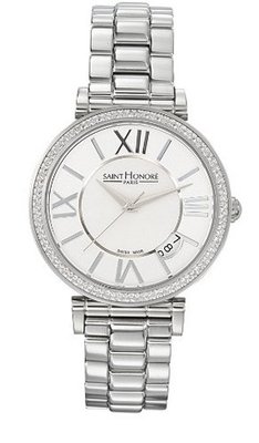 Saint Honore 766112 1YRN Opera Mother-Of-Pearl Diamond Steel