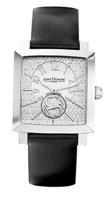 Saint Honore 863017 1PABN Orsay Rectangular Pave Style Dial Satin