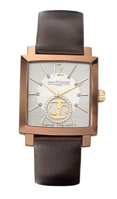 Saint Honore 863030 78BYADR Orsay Rectangular Bronze PVD Mother-Of-Pearl Diamond