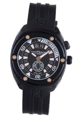 Saint Honore 863215 78NIRB Haussman Black PVD Rubber