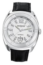 Saint Honore 897010 1AINN Haussman Paris Black Genuine Leather Automatic Date