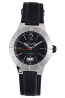Saint Honore 897437 1NFIN Worldcode Automatic Black Dial Leather Date