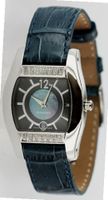 Saint Honore Monceau Leather Strap Teal, Diamonds 0.20 Ct - 7410551NYBN