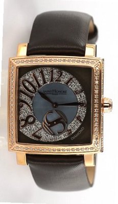 Saint Honore "Orsay" Satin Strap, Diamonds 1.44 Ct - 8630238MYDR