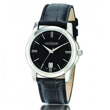 Saint Honore Speed Boat 861005 1NIA 41mm Stainless Steel Case Black Calfskin Synthetic Sapphire