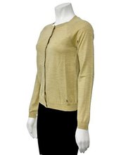 Ferragamo Long Sleeve Tan Knit Sweater in X-Large