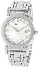 Salvatore Ferragamo F50LBQ9902 S099 Salvatore Quartz 3-Hands Stainless-Steel Bracelet