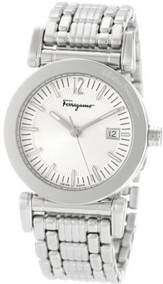Salvatore Ferragamo F50LBQ9902 S099 Salvatore Quartz 3-Hands Stainless-Steel Bracelet