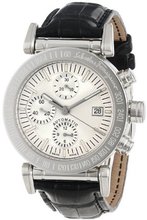 Salvatore Ferragamo F50LCA9902 S009 Salvatore Automatic Chronograph Black Leather Band