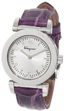 Salvatore Ferragamo F50SBQ9902 S109 Salvatore Violet Genuine Alligator