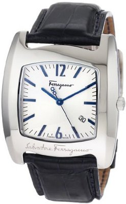 Salvatore Ferragamo F51LBQ9921 S004 Vara Blue Genuine Alligator Leather